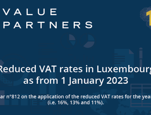 Reduced VAT rates in Luxembourg as from 1 January 2023.