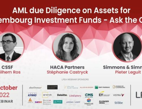 AML due diligence on assets for Luxembourg investment funds